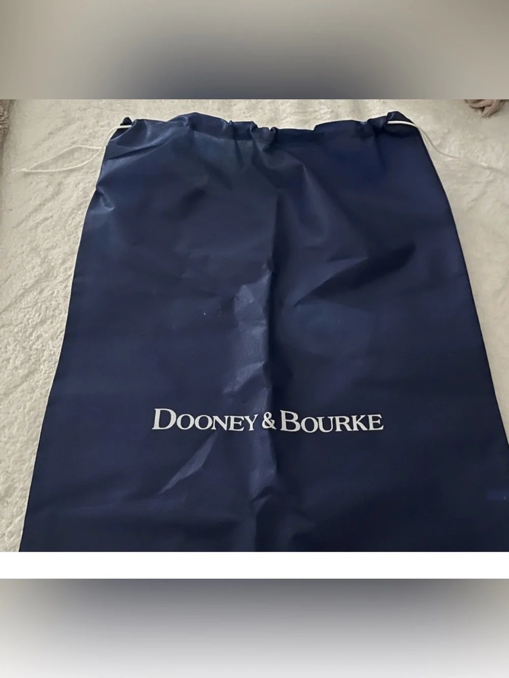 Dooney & Bourke Black Pebble Leather Shoulder Hobo with Brushed Gold Hardware - Picture 7 of 7